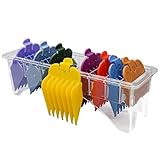 AIRERA 8 Colori Professionale Pettini Guida #3170-400, 8 Confezioni 8 Colori Ass