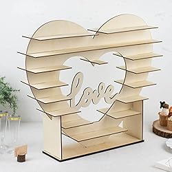 Efavormart 26" Heart Shaped 8-Layer Double Sided