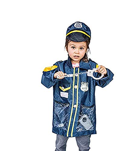 Dress Up Amerca Polce Costume for Kds - Polce Offcer Costume for