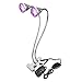 Dual Head Led Grow Light, Pathonor LED Plant Grow Lamps with Spring Clamp with Double on/off Switch and Gooseneck Arm Flexible Neck 360 Degree for Hydroponic Garden Greenhouse