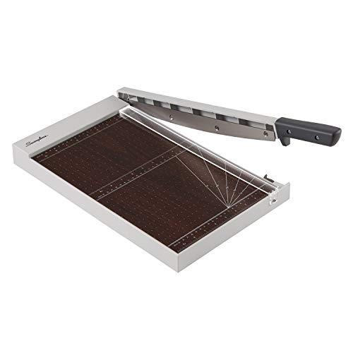 Swingline Paper Cutter, Guillotine Trimmer with EdgeGlow LED Cut Guide