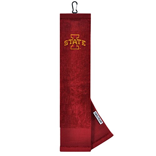 Iowa State Cyclones Face/Club Embroidered Towel
