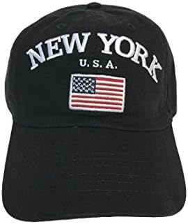 New York 1625 Vintage Baseball Cap (6 Styles Available) (black)  One Size