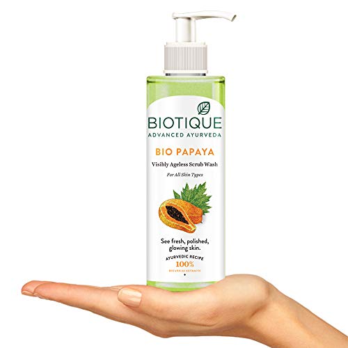 bio papaya scrub wash