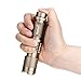 Hatori 18650 Flashlight Ultra Bright Handheld LED Flashlight with Zoomable Adjustable Focus 5 Light Modes Water Resistant Torch, Battery-Powered (Not Included) Tactical Flashlight, Bronze