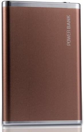 Fremo 3000mah Ultra-slim Potable External Battery Backup Power Bank Charger Pack - Retail Packaging - coffee