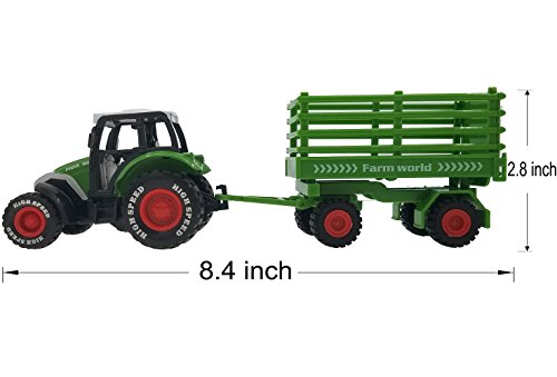 M-jump Hot Wheels farmer tractor Truck Toy for Kids ,Mega Hauler with Warrior Design
