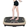 Fitness Vibration Plate Trainer Full Body,Vibration Plate Exercise Equipment,Multi-function slimming machine, vibration…