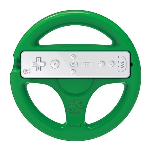 Mario Kart 8 Handle for Nintendo Wii & Wii U Remote Control Luigi
