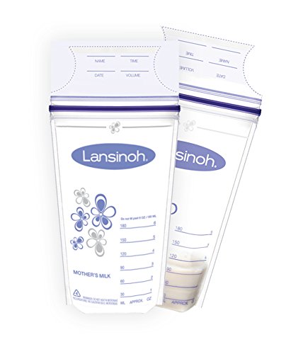 Lansinoh 20435 Breastmilk Storage Bags, 25-Count Box