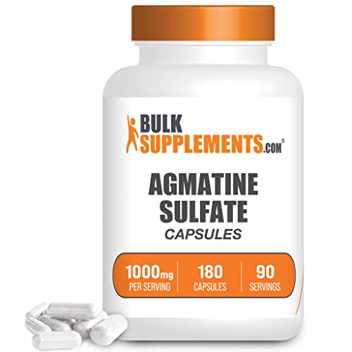 BulkSupplements.com Agmatine Sulfate Capsules