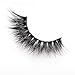 Arimika Short 3D Mink Hair False Eyelash 1 Pair Pack-Natural Looking,Reusable with Proper Care, Firm Flexible Band
