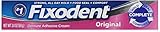 Fixodent Denture Adhesive Cream Original 2.4 oz Set of 3