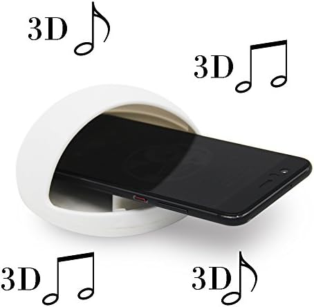 Phone Stand Speaker,PP Cell Phone Stand Dock with Loudspeaker for Apple iPhone 7,7 Plus,Samsung Galaxy Note 8 S8 S7 S7 Edge,Huawei P10 and More Smartphones