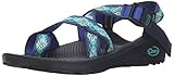 Chaco Women's Zcloud 2 Sport Sandal, Laced Aqua, 9 M US