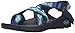Chaco Women's Zcloud 2 Sport Sandal, Laced Aqua, 9 M US