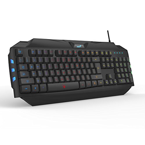 Mactrem Gaming K5 LED Illuminated Ergonomic Backlight Backlit Gaming Keyboard