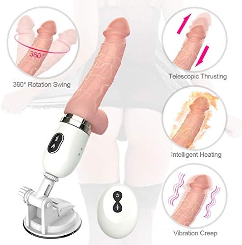 DXYXY Good Female Machine Gu-n Remote Control Massage Multiple Vibrat-ion Modes and Thrusting Levels