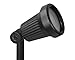 Paradise GL22724 Low Voltage Cast Aluminum 20W Spotlight (Black, 4 Pack)