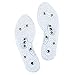 Therapy Insoles,Breathable Magnetic Massage Insoles Orthotic Fight Against Plantar Fasciitis Relieve Feet Pain for Women, Men, Youth and Elder (Transparent)