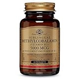 Solgar Methylcobalamin Vitamin B12 Nuggets, 5000 mcg, 60 Count