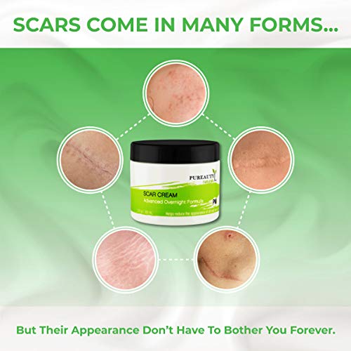 Scar Cream Acne Stretch Mark Burn Cuts C Section Plastic Surgery, Reduce the Appearance of Old and N