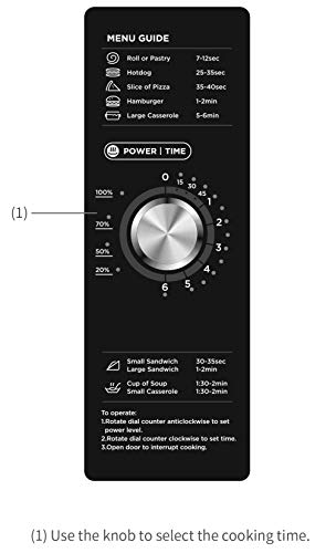 Midea Equipment 1034N0A Stainless Steel Countertop Commercial Microwave Oven, 1000W