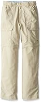 White Sierra Youth Trail Convertible Pant, Stone, X-Small