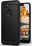 Ringke Onyx Compatible with Pixel 3 XL Case Extreme Tough Compatible Rugged Flexible Protection Durable Anti-Slip TPU Heavy Impact Shock Absorbent Case for Google Pixel 3 XL - Black