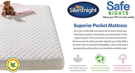 safest cot bed mattress