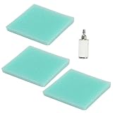 Harbot (Pack of 3 530057781 Air Filter with Fuel Filter for Poulan Craftman Weed Eater Featherlite SST25 FL20 FL26 FL20C FL23 MX550 P1500 P2500 P3500 P4500 XT260 XT700 SST25C String Gas Trimmer