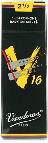 Vandoren V16 Baritone saxophone reeds, box of 5 - Strength 2,5