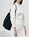 BAGGU Duck Bag Canvas Tote, Essential Everyday Tote, Spacious and Roomy, Black (2018)