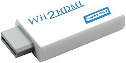 Camac Wii to HDMI 720P / 1080P Converter HD Output Upscaler Video Audio Adapter - Supports All Wii Display Modes