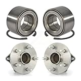 Front Rear Wheel Bearing And Hub Assembly Kit For