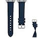 Sxciw Apple Watch Band, Silicone Stitching Replacement Sports Strap for iWatch