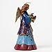 Jim Shore Beauty Blooms from Within Angel with Flowers in Glass Figurine