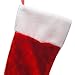 Ivenf Christmas Stockings, 2 Pcs 19 inches Classic Red and White Mercerized Velvet with Extra Thick Plush Stockings, for Family Holiday Xmas Party Decorations