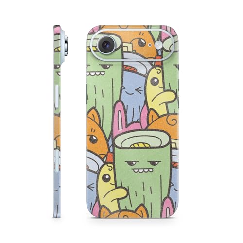 Glossy Glitter Phone Skin Compatible with Apple iPhone Air - The Tall Friend -…
