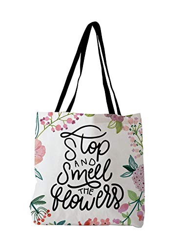 The Purple Tree Canvas Tote Bag For Women - 1 Pc, women tote bag, canvas tote bag, printed tote bag, printed canvas tote bag, stylish bags for women TBAG00424