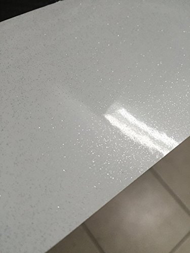 VViViD White Galaxy Granite Vinyl Contact Paper Wrap Architectural Film (15.9" x 60" (2 Rolls))