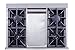 Thor Kitchen HRG3617U Gas Range, 36 in, Stainless Steel