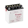 Yuasa 61409: batterij Yuasa 12N7-4A combipack (met elektrolyt)