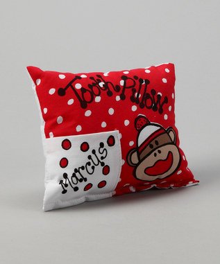 Amazon Com Bunnies And Bows Sock Monkey Tooth Fairy Pillow