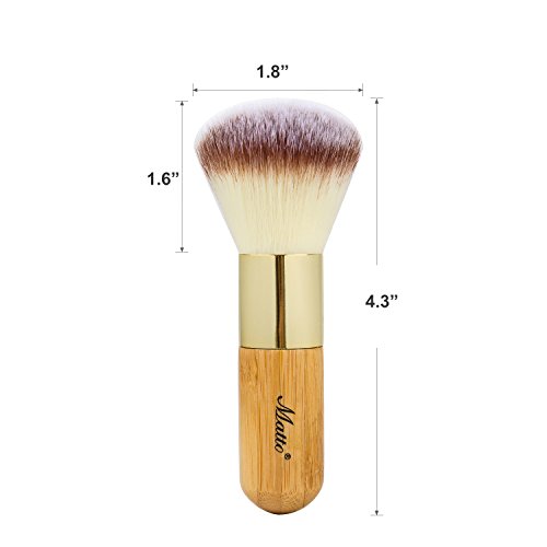 Matto Bamboo Powder Mineral Kabuki Brush Large Coverage Powder