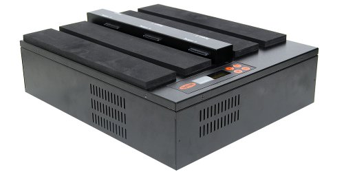 SySTOR 1:5 SATA Hard Disk Drive / Solid State Drive (HDD/SSD) Flatbed Clone Duplicator/Sanitizer - High Speed (150mb/sec) (SYS405HDD)