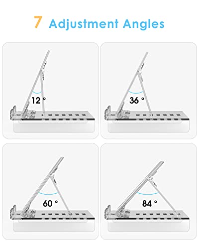 KTRIO Acrylic Tablet Stand for Desk Adjustable