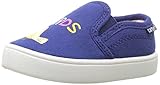 Carter's Girls' Tween Casual Slip-On Sneaker, Navy, 10 M US Toddler