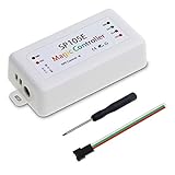 ALITOVE Wireless Bluetooth Magic Dream Color LED Light Controller iOS Android DC5V~24V Great for WS2811 WS2812B WS2801 SK6812 Individually Addressable Programmable LED Strip Pixel Module Panel Lamp