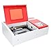 Orion Motor Tech 40W Co2 Laser Engraving Cutting Machine, 12 x 8 Inches K40 Desktop DIY Wood Laser Engraver Cutter with Air Exhaust Fan